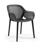 Chaises d'appoint de salle à manger de patio Omax Decor Atra (lot de 2) - Non disponible