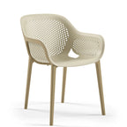 Chaises d'appoint de salle à manger de patio Omax Decor Atra (lot de 2) - Non disponible