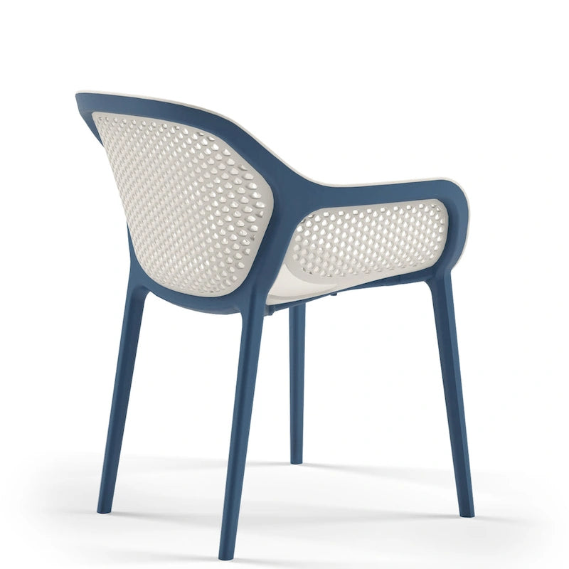 Chaises d'appoint de salle à manger de patio Omax Decor Atra (lot de 2) - Non disponible