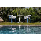 Chaises d'appoint de salle à manger de patio Omax Decor Atra (lot de 2) - Non disponible