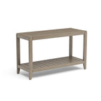 Table basse d'extérieur Homestyles Sustain en bois gris - 46 x 18 x 28