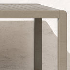 Table basse d'extérieur Homestyles Sustain en bois gris - 46 x 18 x 28