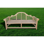 Banc de terrasse extérieur en teck Seven Seas Teak Marlborough, 1,83 m (6 pieds)