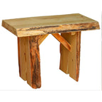 Banc Wildwood de 60 cm en bois de robinier à bord naturel