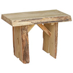 Banc Wildwood de 60 cm en bois de robinier à bord naturel
