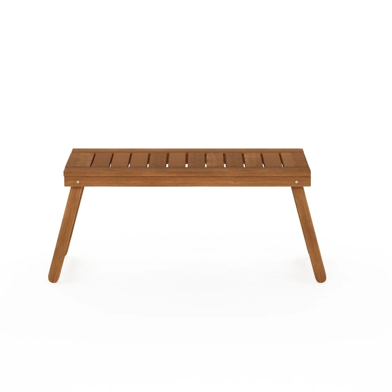 Table basse pliante d'extérieur en bois dur Furinno Tioman