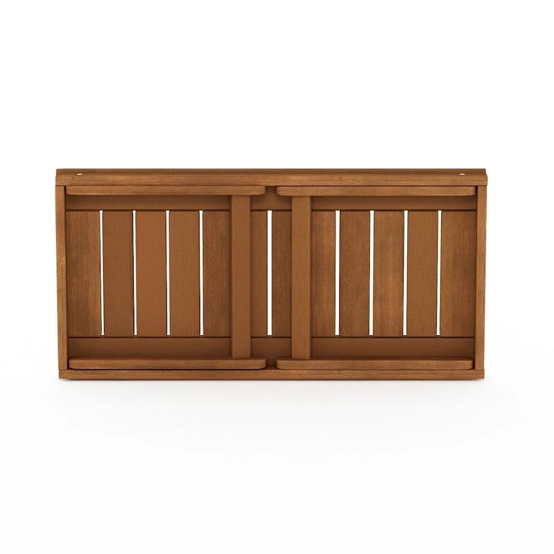 Table basse pliante d'extérieur en bois dur Furinno Tioman
