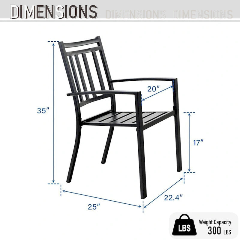 Ensemble de salle à manger d'extérieur MAISON ARTS 6 pièces comprenant 1 table rectangulaire couleur teck, 2 chaises pivotantes, 2 chaises empilables et 1 banc.