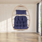 Fauteuil suspendu en rotin pour jardin extérieur