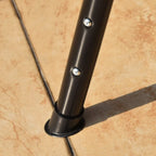 Balancelle extérieure 3 places avec auvent et structure en acier rembourrée - 67,5 x 43,3 x 60,5 (L x l x H)