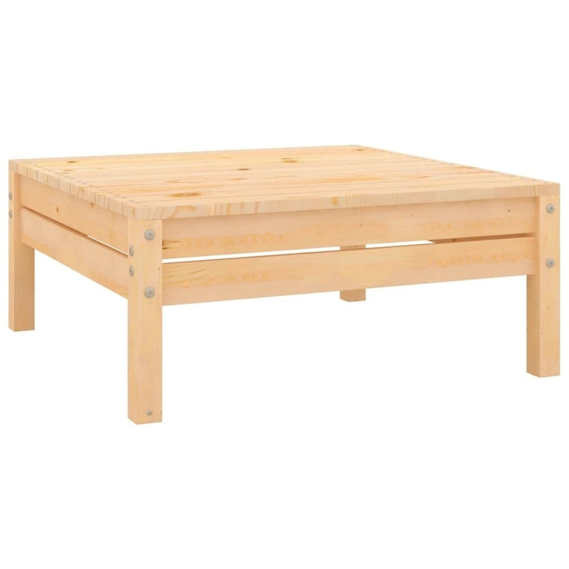 Ensemble de mobilier de patio vidaXL 3 pièces, canapé d'angle d'extérieur en pin massif