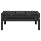 Ensemble de mobilier de patio vidaXL 3 pièces, canapé d'angle d'extérieur en pin massif