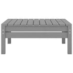 Ensemble de mobilier de patio vidaXL 3 pièces, canapé d'angle d'extérieur en pin massif