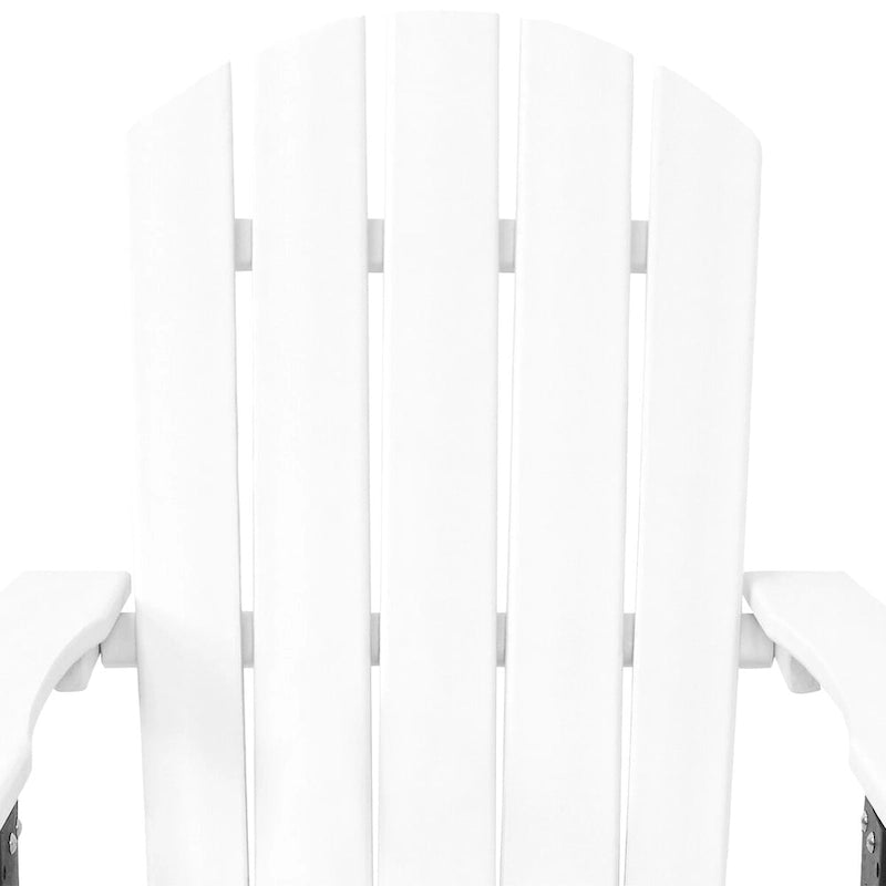 Chaise Adirondack d'extérieur Sunnydaze tout temps avec porte-gobelet