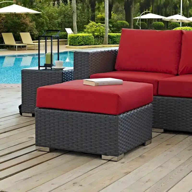 Pouf de patio extérieur Stopover Sunbrella