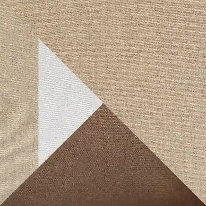 Ensemble de sièges de patio extérieurs Milo Espresso 8 pièces Sunbrella avec mécanisme à bascule