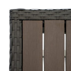 Ensemble de sièges de patio extérieurs Milo Espresso 8 pièces Sunbrella avec mécanisme à bascule