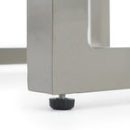 Ensemble de sièges de patio extérieurs Milo Espresso 8 pièces Sunbrella avec mécanisme à bascule