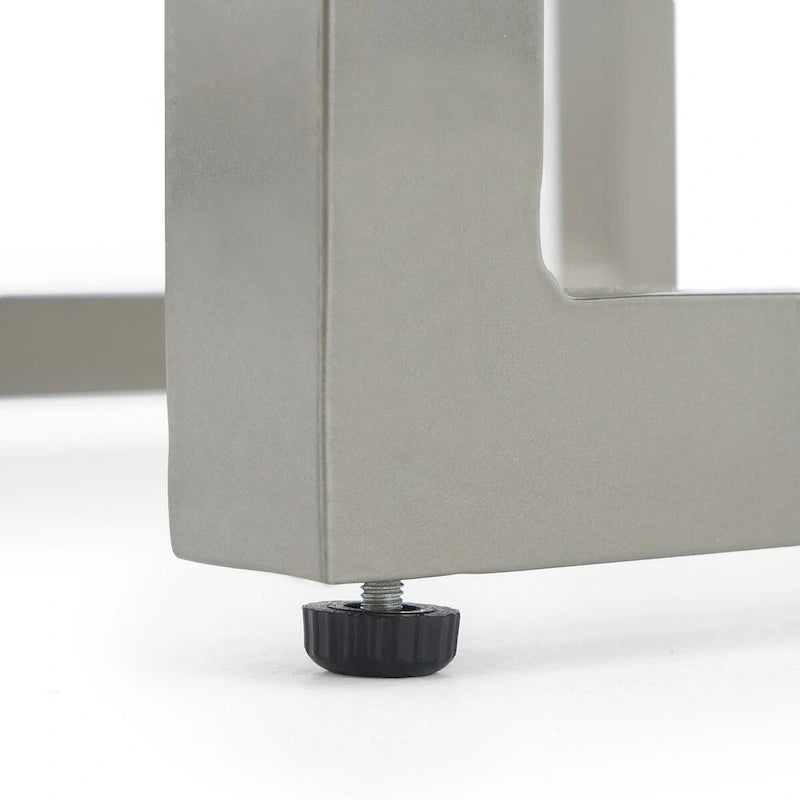 Ensemble de sièges de patio extérieurs Milo Espresso 8 pièces Sunbrella avec mécanisme à bascule