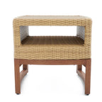 Ensemble de fauteuil club et repose-pieds d'extérieur Mili Sunbrella 5 pièces