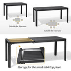 Ensemble de mobilier de salle à manger d'extérieur Pellabant 5/7 pièces - Non disponible