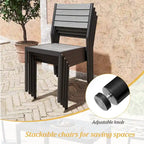 Ensemble de mobilier de salle à manger d'extérieur Pellabant 5/7 pièces - Non disponible