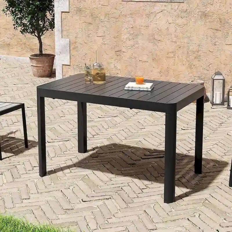 Ensemble de mobilier de salle à manger d'extérieur Pellabant 5/7 pièces - Non disponible