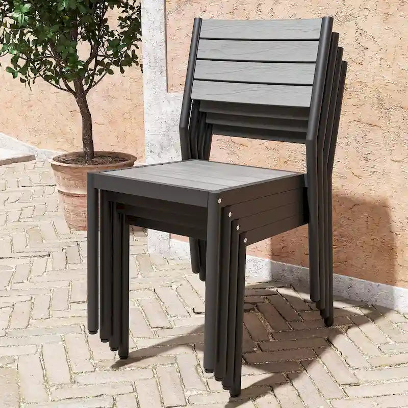 Ensemble de mobilier de salle à manger d'extérieur Pellabant 5/7 pièces - Non disponible