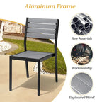 Ensemble de mobilier de salle à manger d'extérieur Pellabant 5/7 pièces - Non disponible