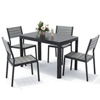 Ensemble de mobilier de salle à manger d'extérieur Pellabant 5/7 pièces - Non disponible