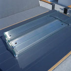 Ensemble de conversation de patio en acrylique 4 pièces avec table foyer et barbecue