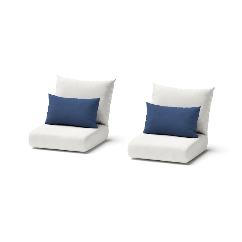 Cannes 2 Pièces Sunbrella Fauteuils de jardin club d'extérieur