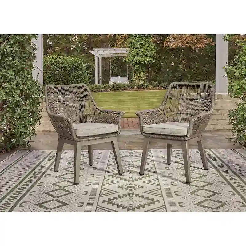 Ensemble de jardin 5 pièces beige « Beach Front » de Signature Design by Ashley - 42 po L x 71/94 po P x 30 po H