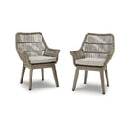 Ensemble de jardin 5 pièces beige « Beach Front » de Signature Design by Ashley - 42 po L x 71/94 po P x 30 po H