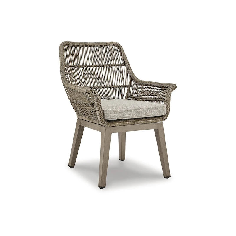 Ensemble de jardin 5 pièces beige « Beach Front » de Signature Design by Ashley - 42 po L x 71/94 po P x 30 po H