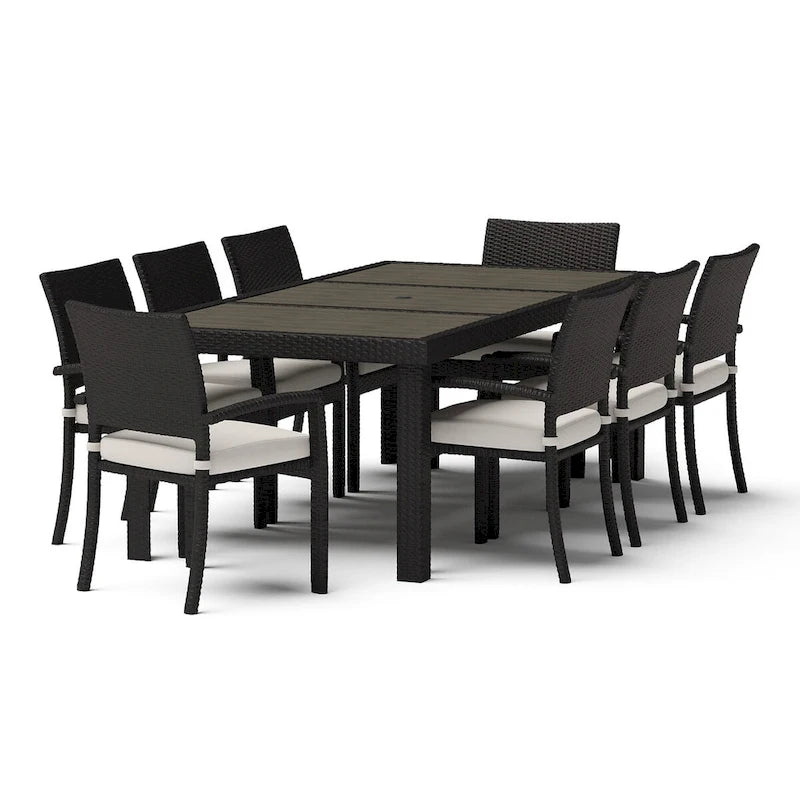 Ensemble de jardin Portofino Comfort 19 pièces Sunbrella Motion Estate