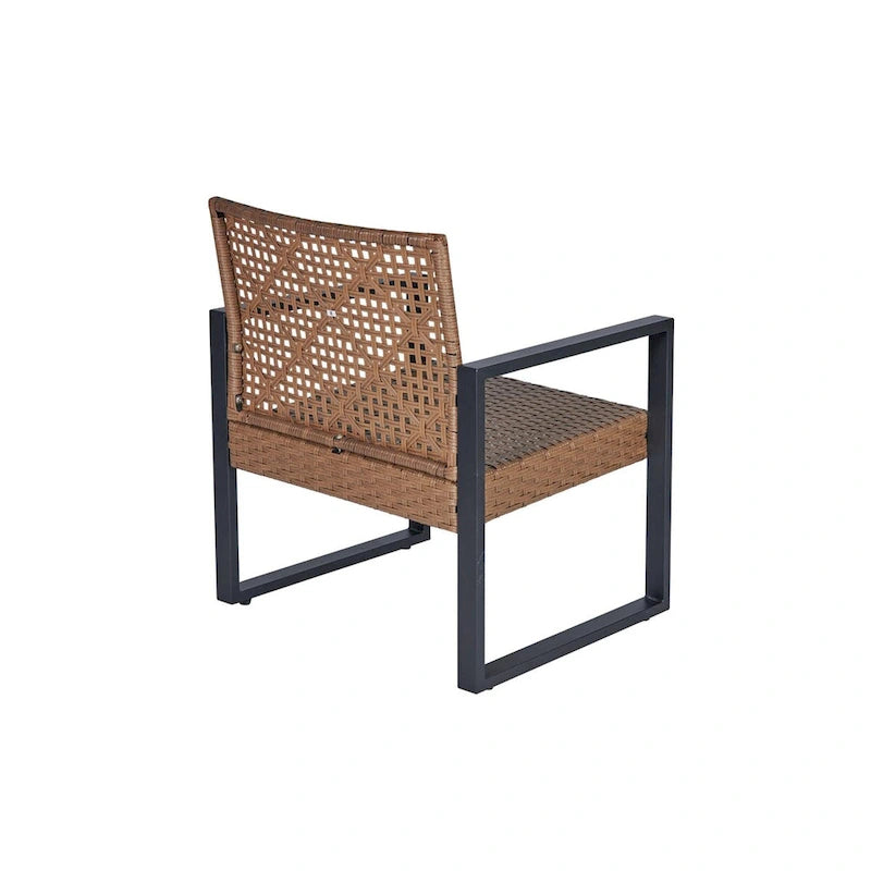 Ensemble de mobilier de patio 4 pièces WW