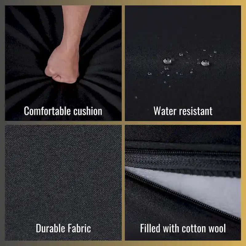 Ensemble de mobilier de patio 4 pièces WW
