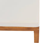 Ensemble de canapé d'angle d'extérieur en bois avec coussins