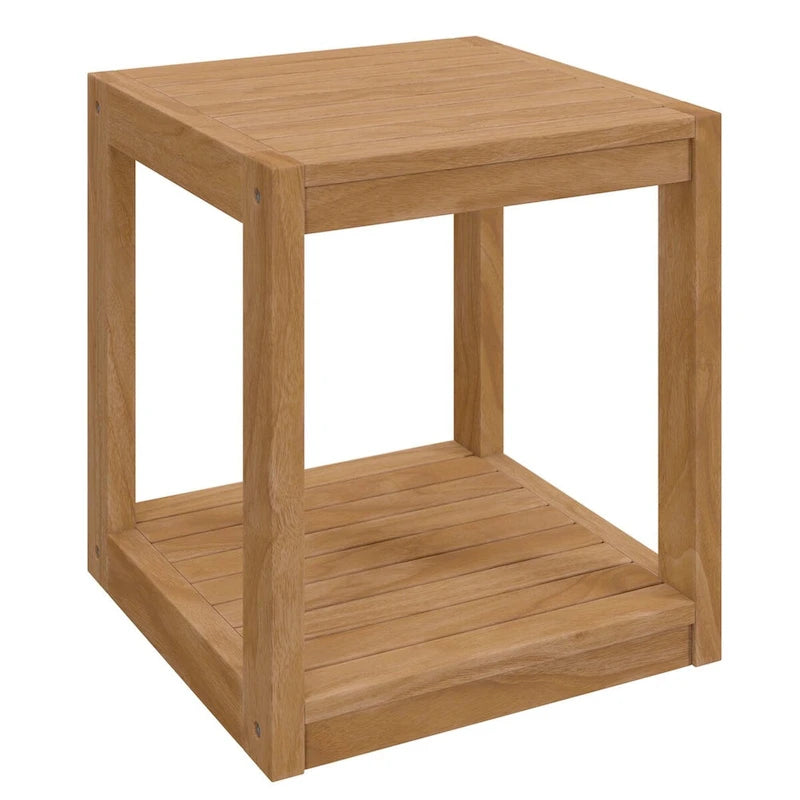 Ensemble de patio extérieur 3 pièces en bois de teck Carlsbad