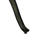 Table ronde élégante en aluminium moulé ajouré de 59 pouces - Bronze