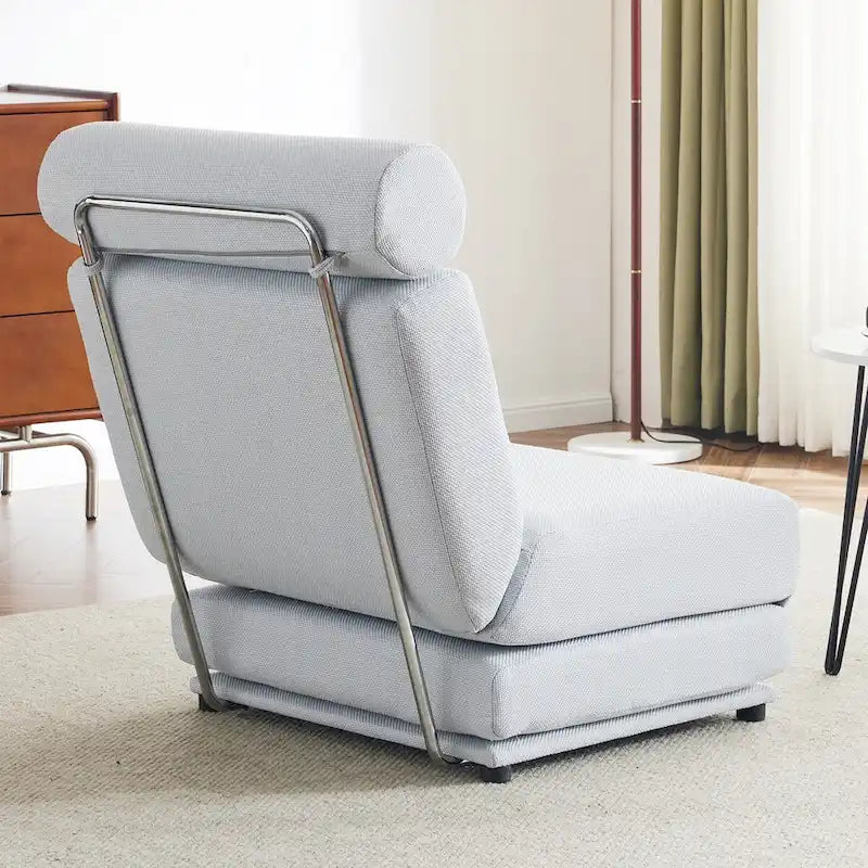 Fauteuil une place, canapé-lit une place pliable avec oreiller