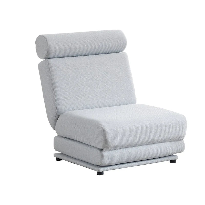 Fauteuil une place, canapé-lit une place pliable avec oreiller