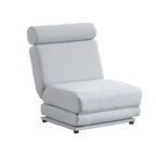 Fauteuil une place, canapé-lit une place pliable avec oreiller