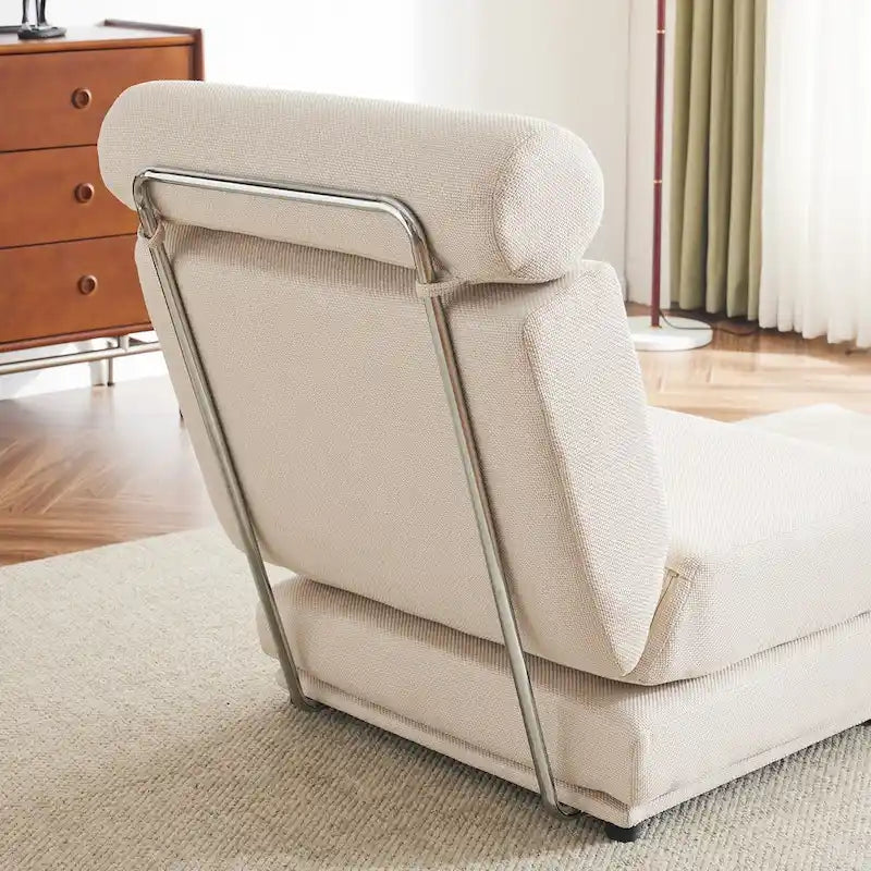 Fauteuil une place, canapé-lit une place pliable avec oreiller