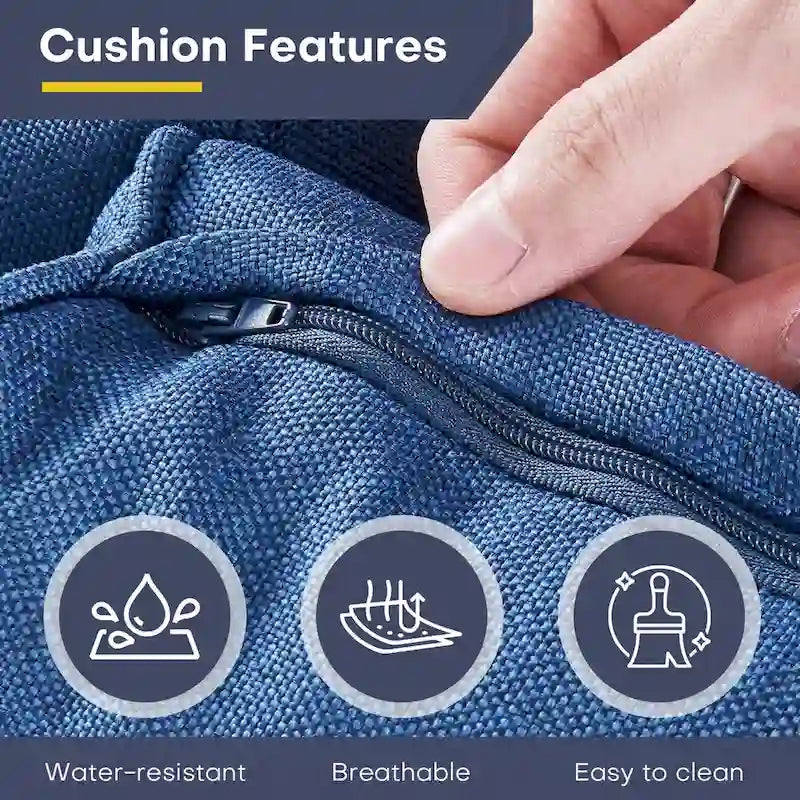 Fauteuils club de jardin en rotin tressé Gymojoy - Marron