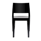 Chaises d'appoint empilables modernes WRGHOME pour terrasse, intérieur/extérieur (lot de 2) - 79 cm H x 49 cm L x 50 cm P