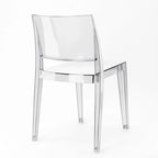 Chaises d'appoint empilables modernes WRGHOME pour terrasse, intérieur/extérieur (lot de 2) - 79 cm H x 49 cm L x 50 cm P