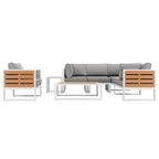 Outdoor Sofa Set, Tables, Outdoor Aluminum Sofa Set
