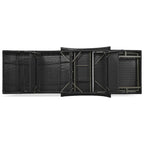 80 Chaises longues d'extérieur en osier, lot de 2